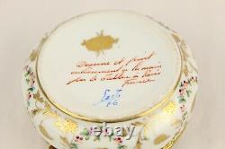 Vintage LE TALLEC LIMOGES Peint Main Hand Painted Porcelain Dresser Box 4