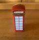 Vintage Limoges British Phone Booth Trinket Box