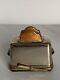 Vintage Limoges Chrome Toaster With Bread Trinket Box Retired
