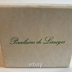 Vintage Limoges France Box Tea Table, Dessert, and Surprise Inside PEINT MAIN
