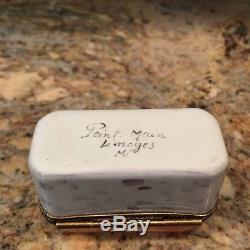 Vintage Limoges France Trinket Box PATISSERIE IN EXCELLENT CONDITION