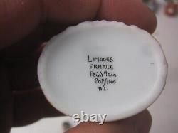 Vintage Limoges Peint Vantiy Trinket Box Porcelains Limited Edition #208 of 1000