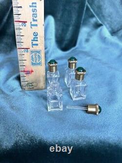 Vintage Limoges trinket Perfume Box Of 4 Bottles