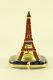 Vtg Peint Main Limited Edition Eiffel Tower Trinket Box Jacques Numbered 27/500